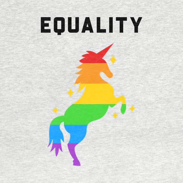 Equality unicorn by Celebrate your pride